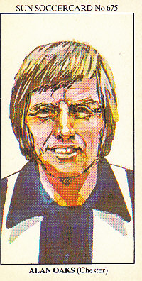 Alan Oakes Chester City 1978/79 the SUN Soccercards #675